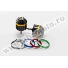 Bar ends PUIG SHORT WITH RING 8505N colour rings included