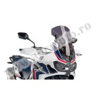 Parbriz PUIG RACING WITH SUPPORT + PROTECTION 9155F dark smoke