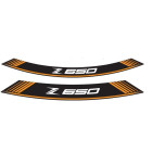 Rim strip PUIG Z650 9290T portocaliu set of 8 rim strips