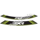 Rim strip PUIG ZXR 9292V verde set of 8 rim strips