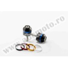 Bar ends PUIG SHORT WITH RING 9374N colour rings included