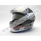 Casca integrala AXXIS RACER GP CARBON SV spike a0 gloss pearl white XXL