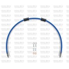 Kit conducta frana spate Venhill POWERHOSEPLUS DUC-8001RS-SB (1 conducta in kit) Solid blue hoses, stainless steel fittings