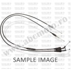 Throttle cables (pair) Venhill S01-4-049-BK featherlight Negru