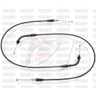 Throttle cables (pair) Venhill H02-4-106-BK featherlight Negru