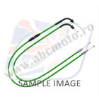 Throttle cables (pair) Venhill H02-4-127-GR featherlight verde