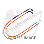 Throttle cables (pair) Venhill H02-4-128-OR featherlight portocaliu