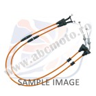 Throttle cables (pair) Venhill Y01-4-077-OR featherlight portocaliu