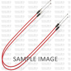 Throttle cables (pair) Venhill H02-4-056-RD featherlight Rosu