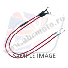 Throttle cables (pair) Venhill T01-4-139-RD featherlight Rosu