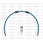 Kit conducta frana spate Venhill POWERHOSEPLUS YAM-17001RB-TB (1 conducta in kit) Translucent blue hoses, black fittings
