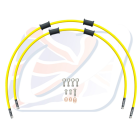CROSSOVER Front brake hose kit Venhill POWERHOSEPLUS KAW-10008FS-YE (2 conducte in kit) Yellow hoses, stainless steel fittings