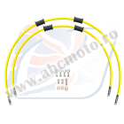 CROSSOVER Front brake hose kit Venhill POWERHOSEPLUS HON-10027FS-YE (2 conducte in kit) Yellow hoses, stainless steel fittings